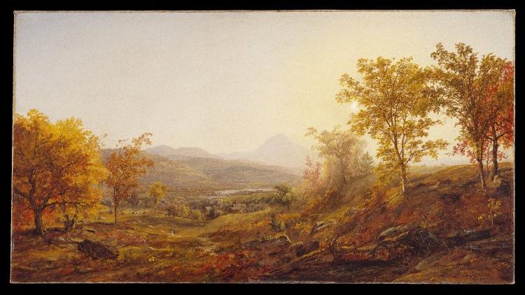Jasper Cropsey Autumn at Mount Chocorua oil painting image